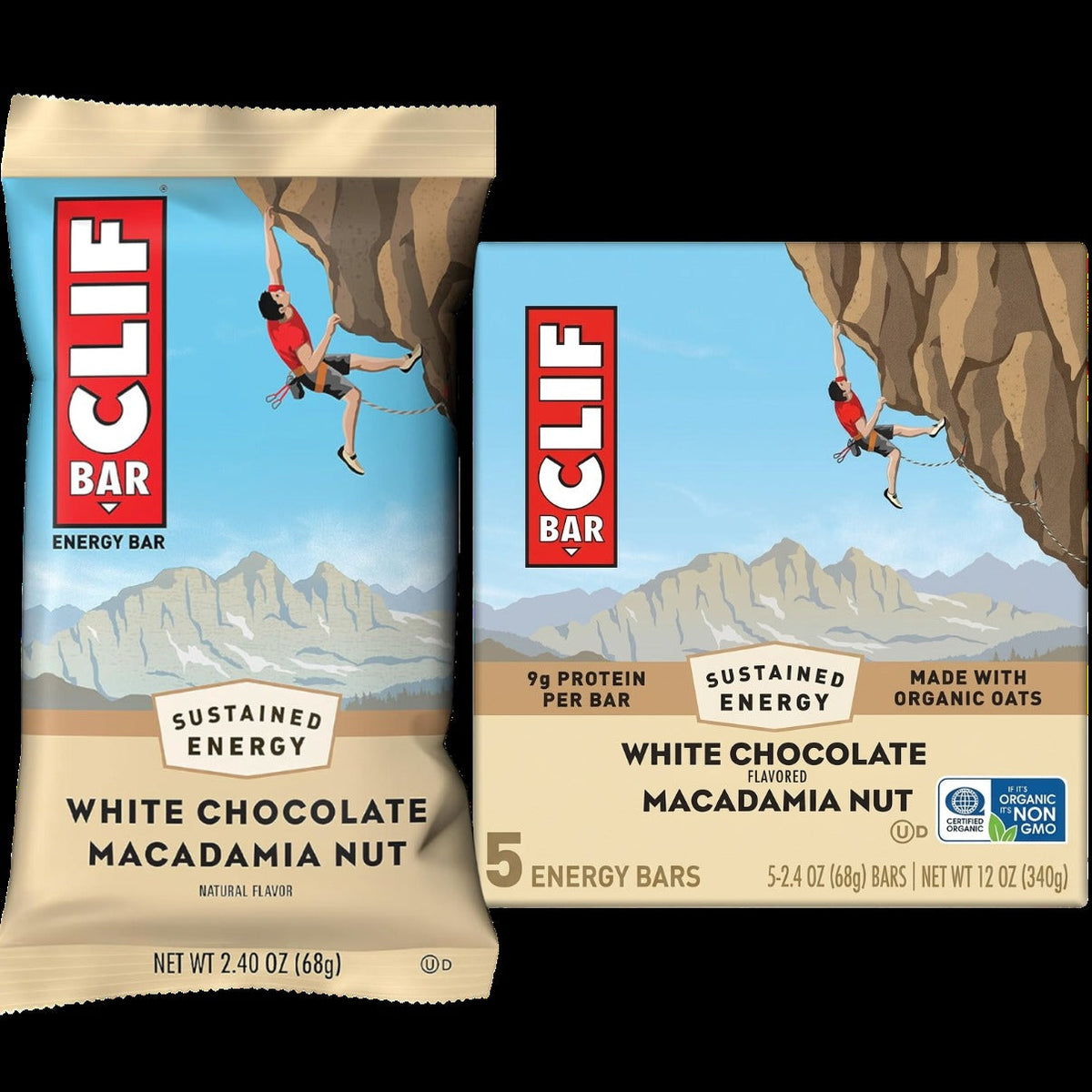 White Chocolate Macadamia Nut Bars (5 CT)