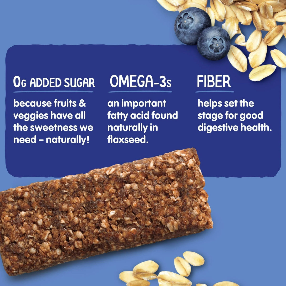 Super Morning Organic Blueberry & Oatmeal Oat Bars (5 CT)