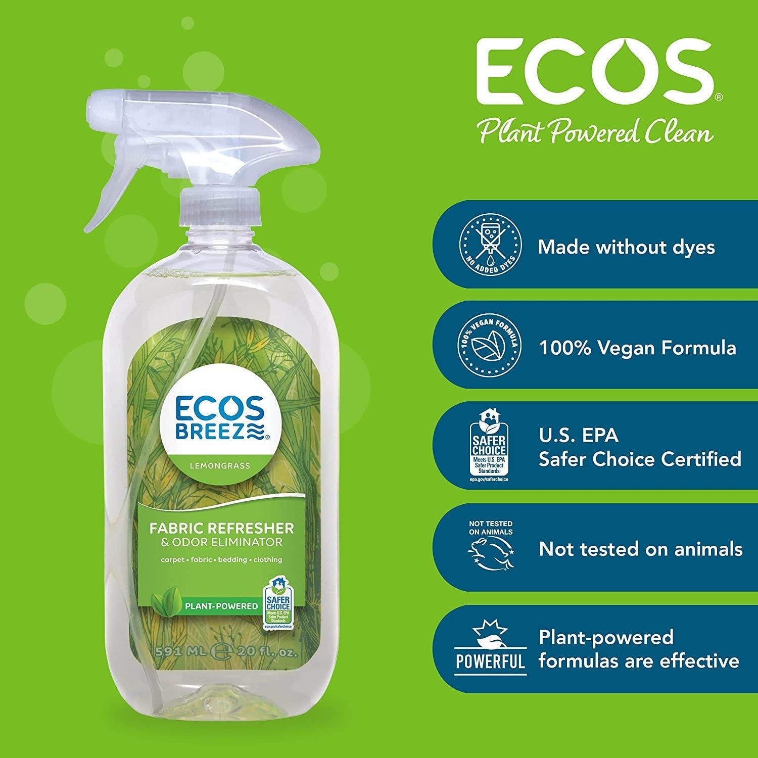 Lemongrass Fabric And Carpet Odor Eliminator