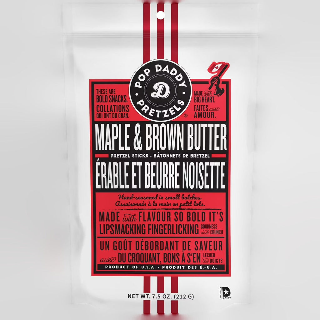 Maple Brown Butter Pretzels