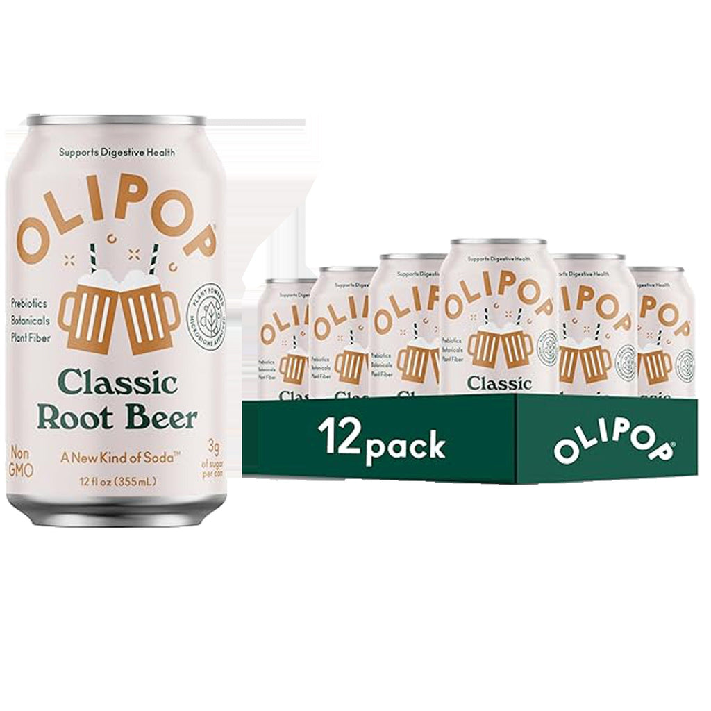 Prebiotic Soda - Root Beer (12 Pack)