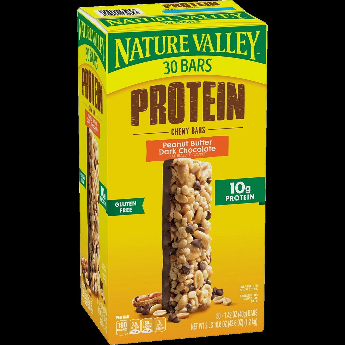 Peanut Butter Dark Chocolate Protein Chewy Bars (30 CT)