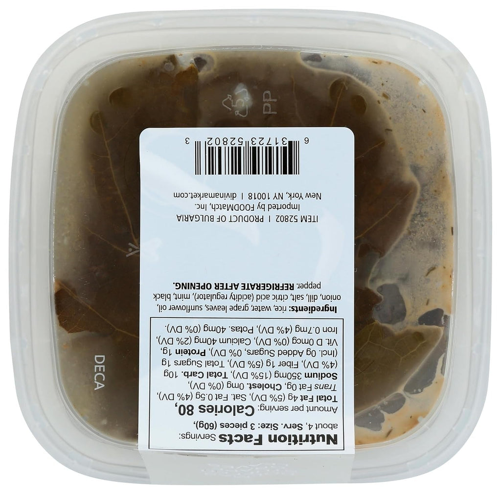 Dolmas Stuffed Grape Leaves
