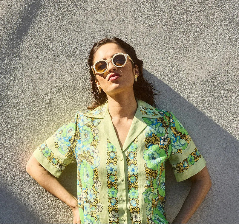 Sunglasses - Olive Twist by The Georgie