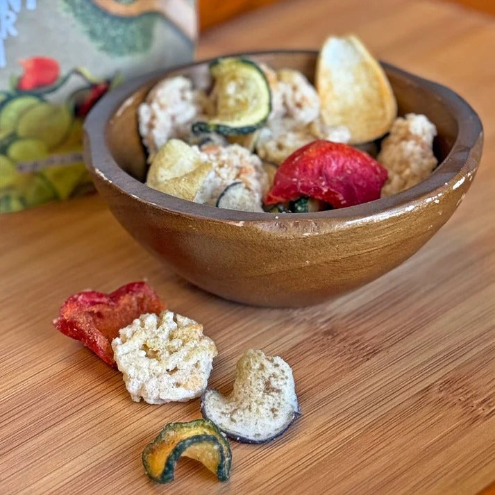 Vacuum Fried Veggies with Sticky Rice Chips (12 CT)