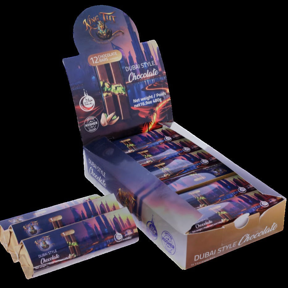 Dubai Style Chocolate Bar (12 CT)