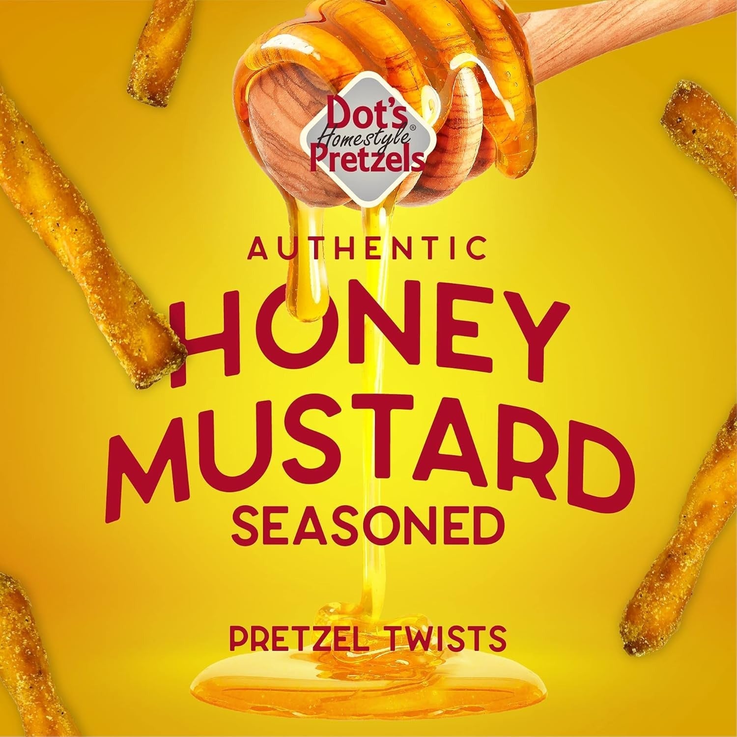 Honey Mustard Seasoned Pretzel Twists