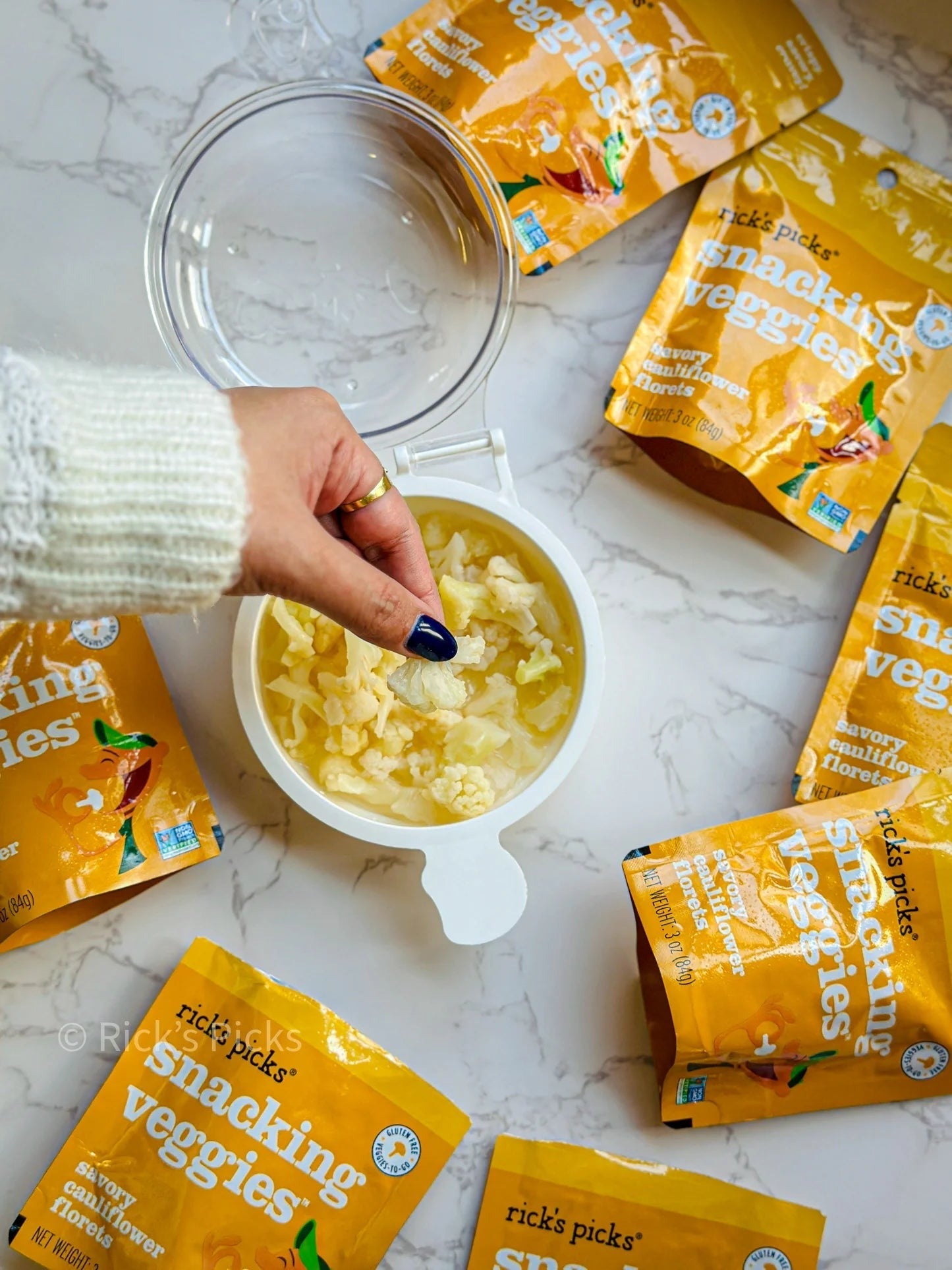 Savory Cauliflower Snacking Pickles (10 Pack)