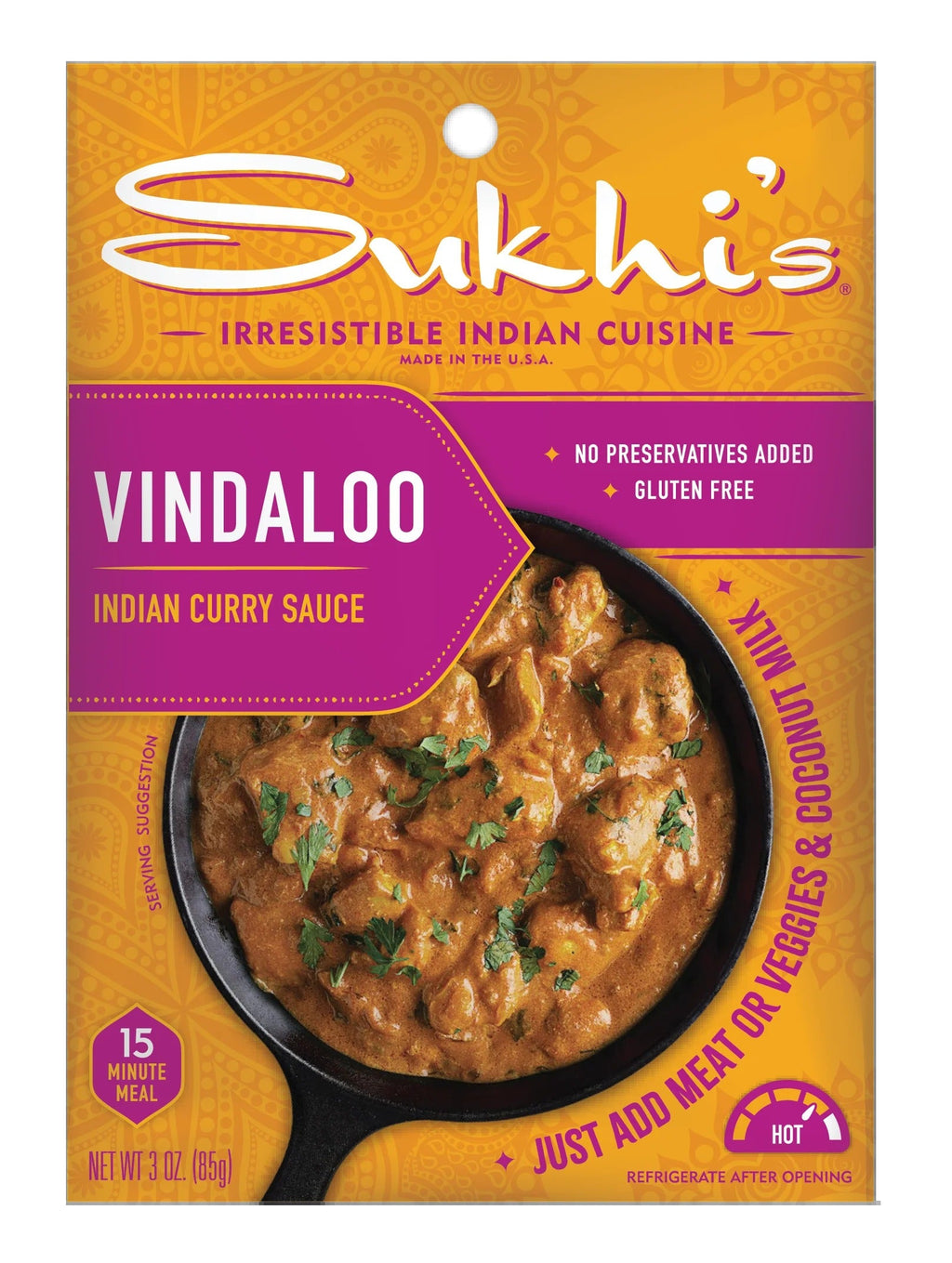 Vindaloo Indian Curry Sauce (6 CT)