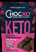 Dark Chocolate & Raspberry Quinoa Snaps