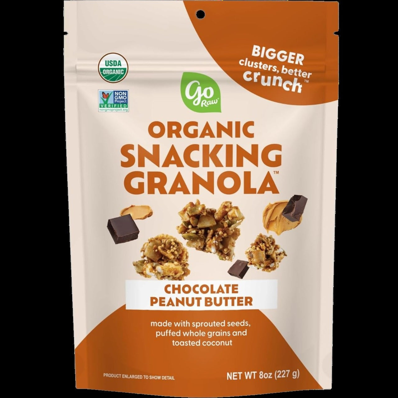 Chocolate Peanut Butter Snacking Granola