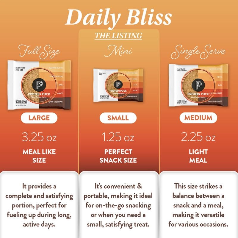 Daily Bliss Almond Butter & Dark Chocolate Bar (16 CT)