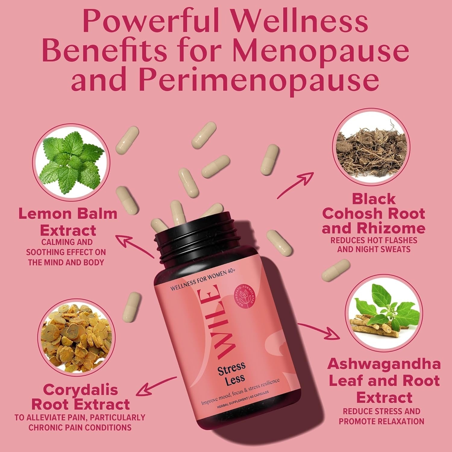 Menopause & Perimenopause - Stress Less (60 CT)