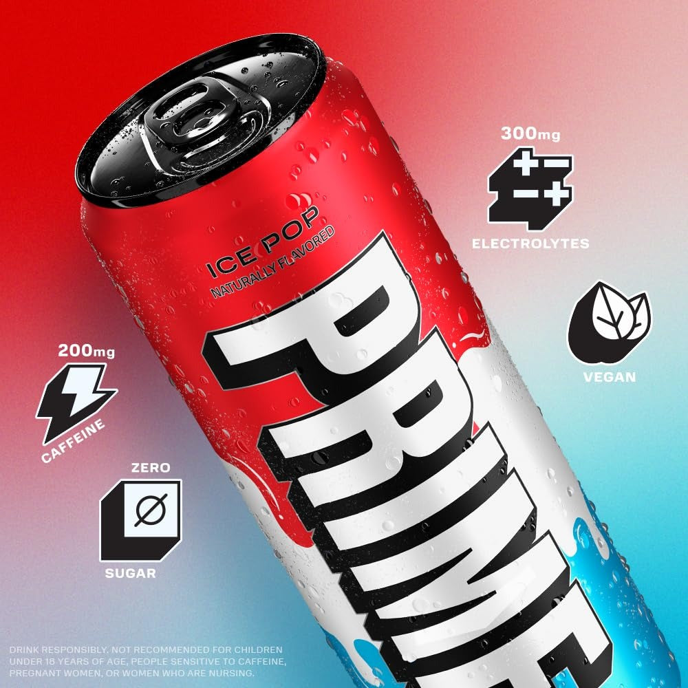 Energy Drink - Ice Pop (4 Pack)