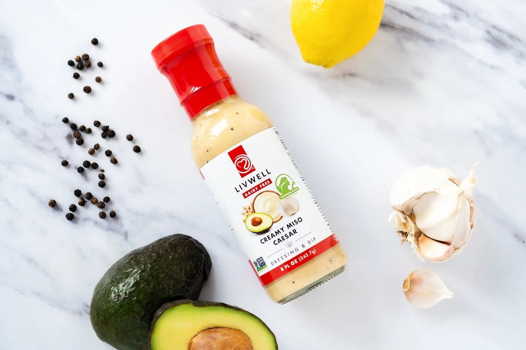 Creamy Miso Caesar Dairy-Free Dressing & Dip