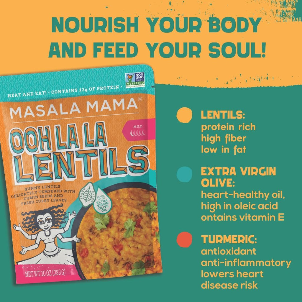 Ooh La La Lentils - Heat And Eat (2 Pack)