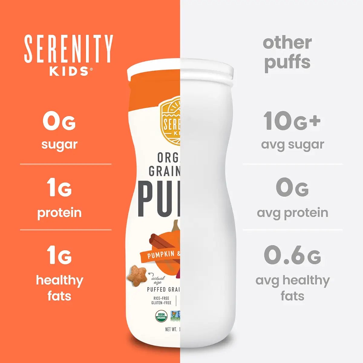 Pumpkin & Cinnamon Grain Free Puffs