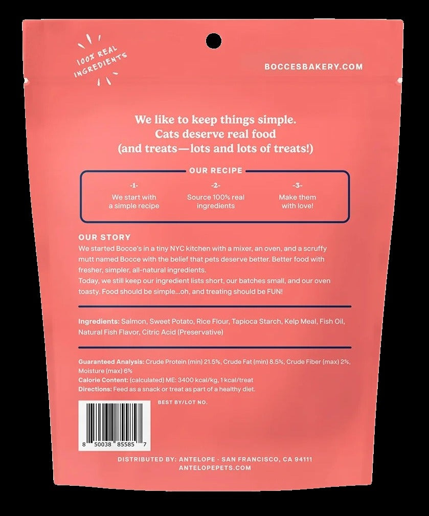 Salmon & Seaweed Crunchy Chewy Cat Treats