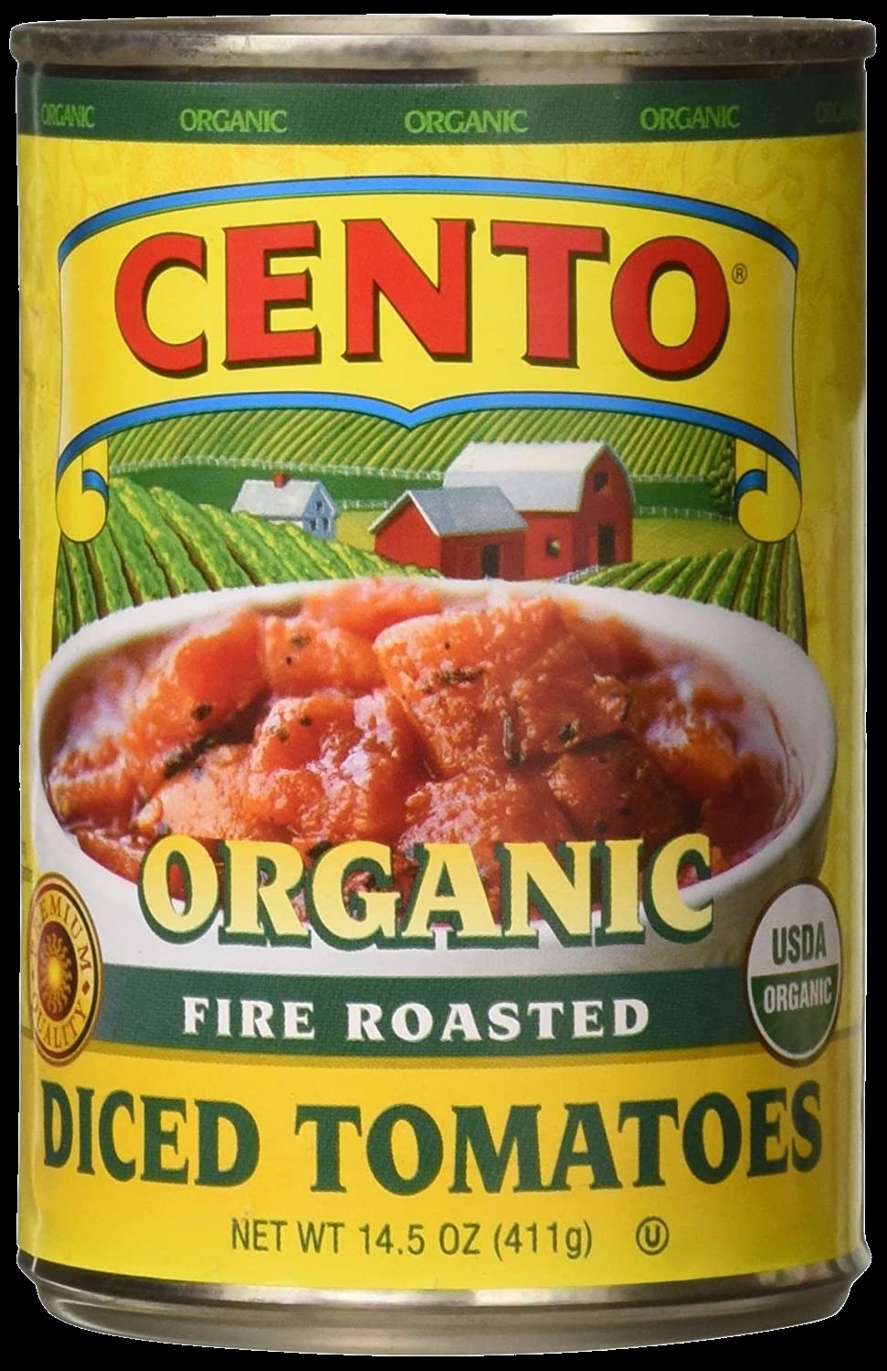 Organic Fire Roasted Diced Tomatoes