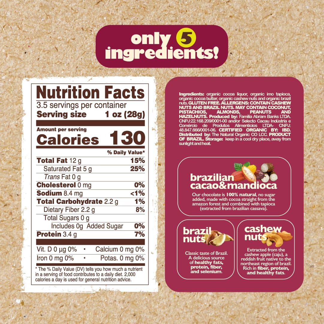 Organic Nuts Bark Snack Mix