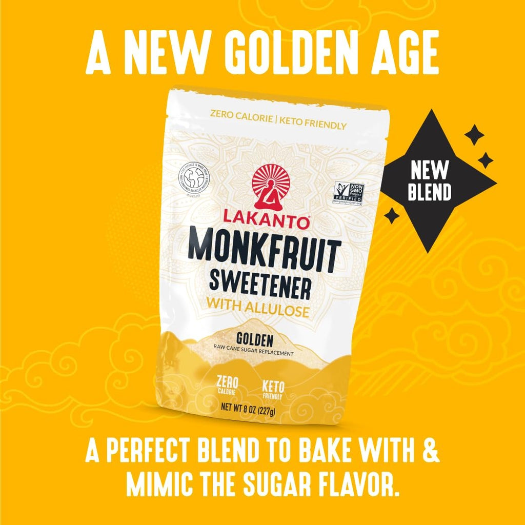 Golden Allulose Monkfruit Sweetener