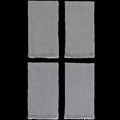 Slub Organic Cotton Napkins: Grey (4 Set)