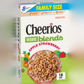 Cheerios Blends Apple Strawberry Cereal Family Size