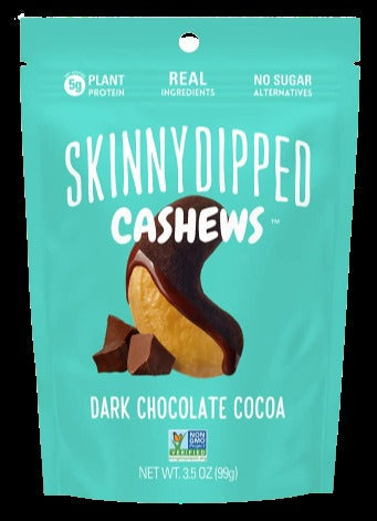 Dark Chocolate Cocoa Dipped Cashews