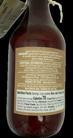 Organic Cherry Tomato Sauce