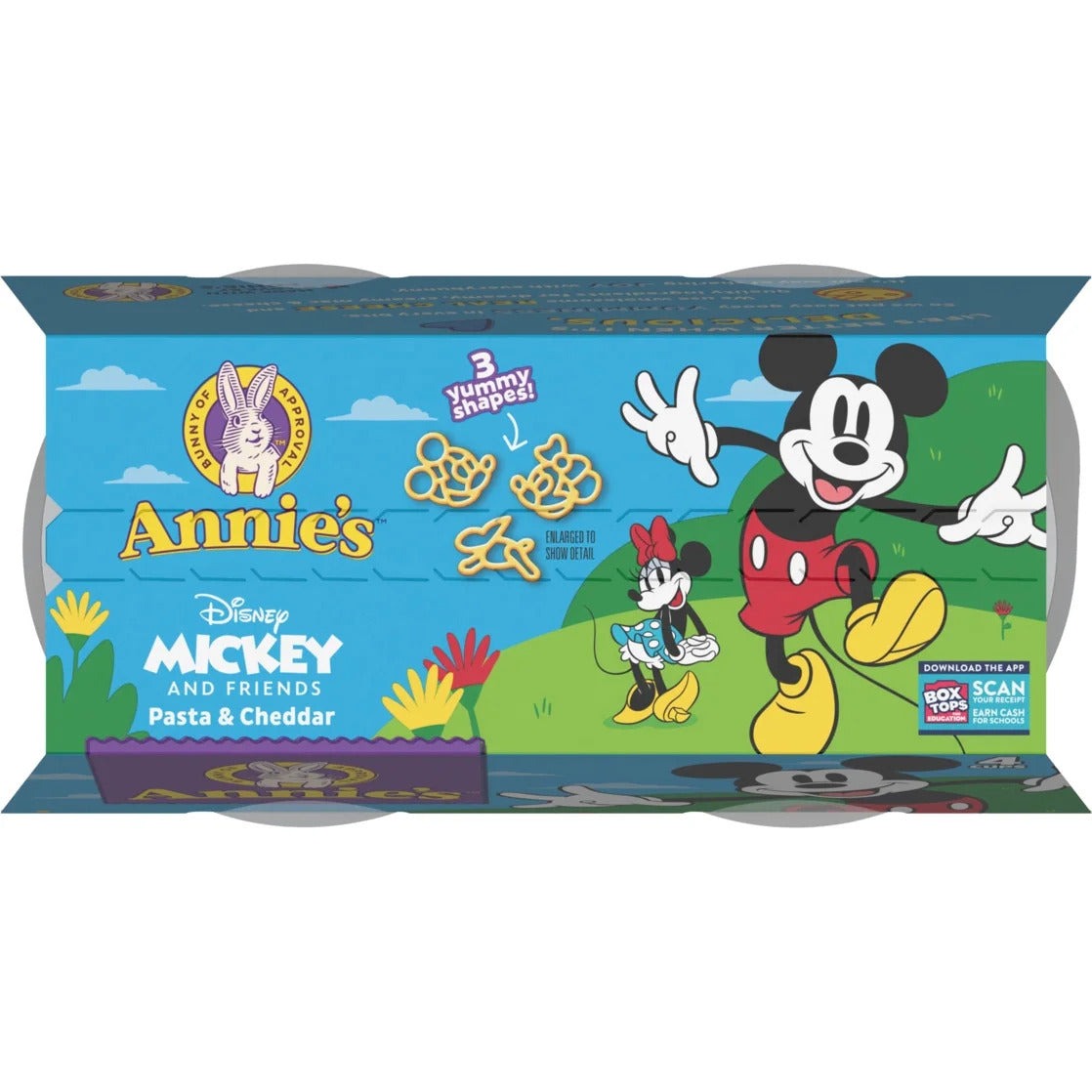 Disney 100 Macaroni And Cheese Pasta & Cheddar Microwavable Dinner (4 CT)