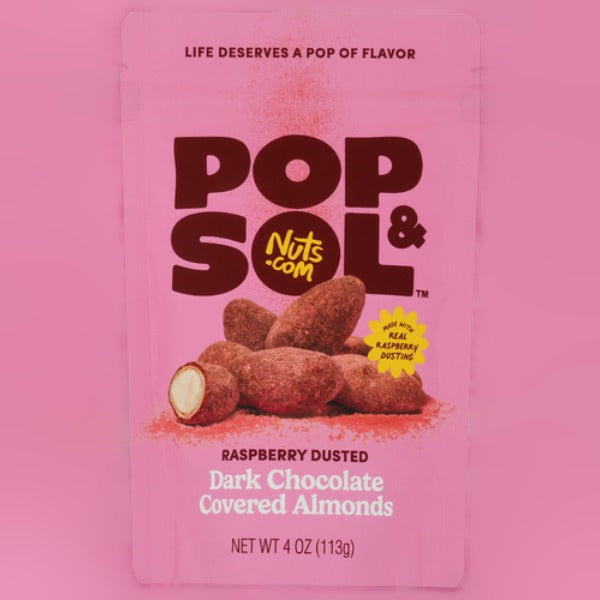 Raspberry Dark Chocolate Almonds