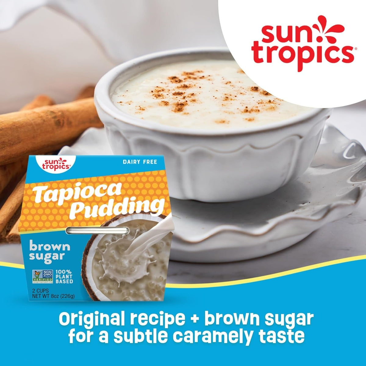 Brown Sugar Tapioca Pudding