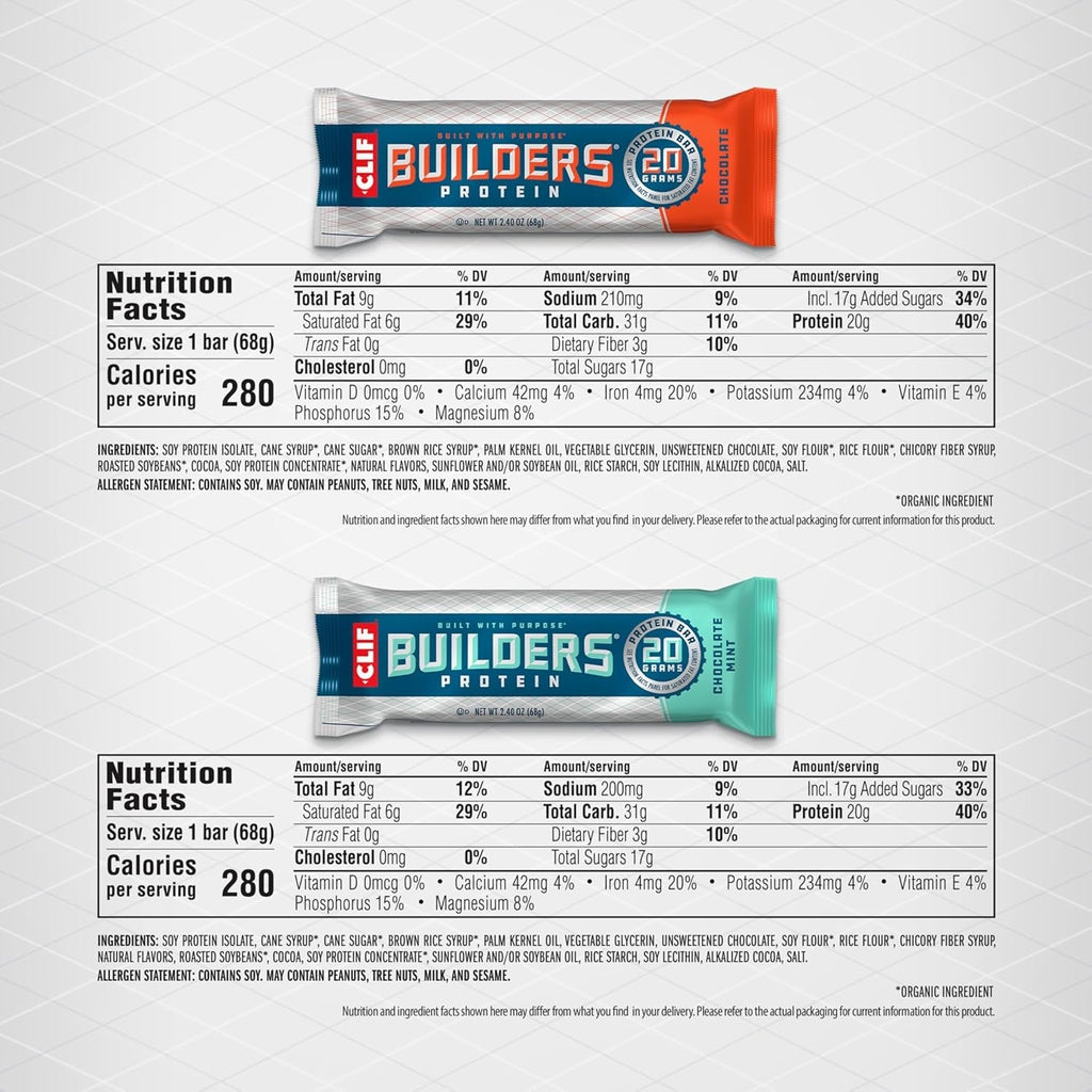 Plant Based Protein Bars Variety Pack (12 CT)