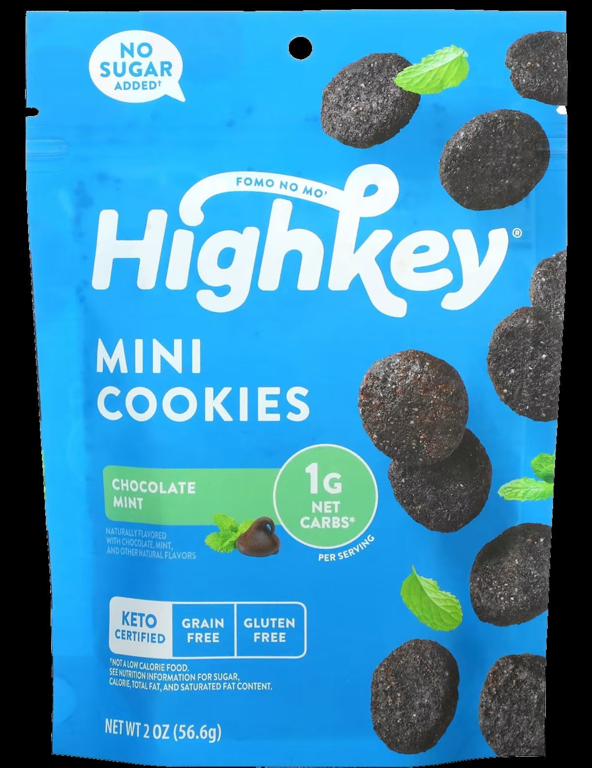 Chocolate Mint Mini Cookies