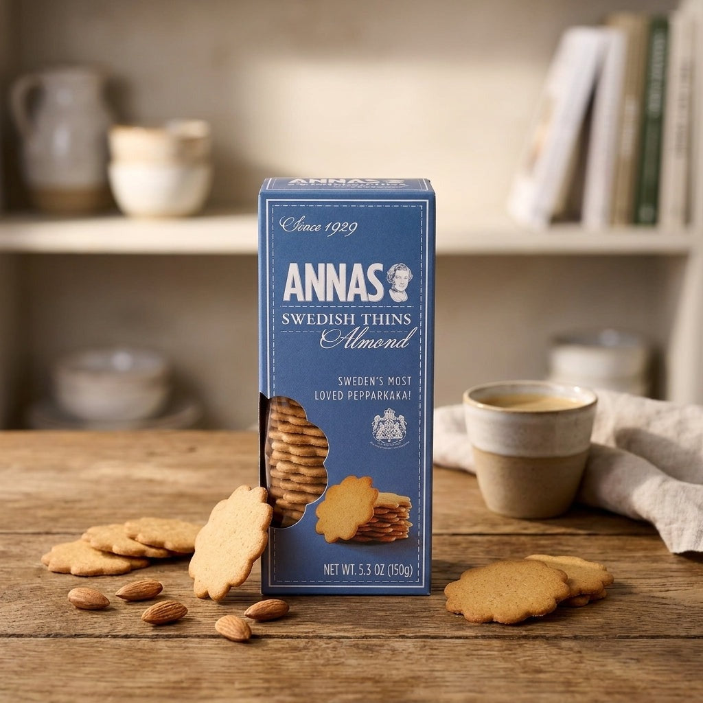Almond Cinnamon Swedish Thins