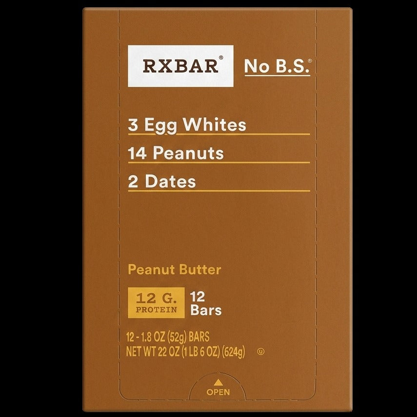 Peanut Butter Protein Bars (12 CT)