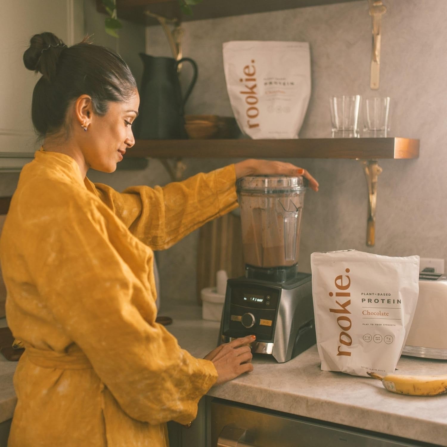 Plant Based Probiotic Protein Chocolate Powder (30 Servings)