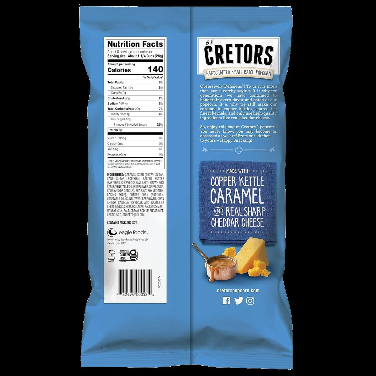 Cheese & Caramel Popcorn Mix
