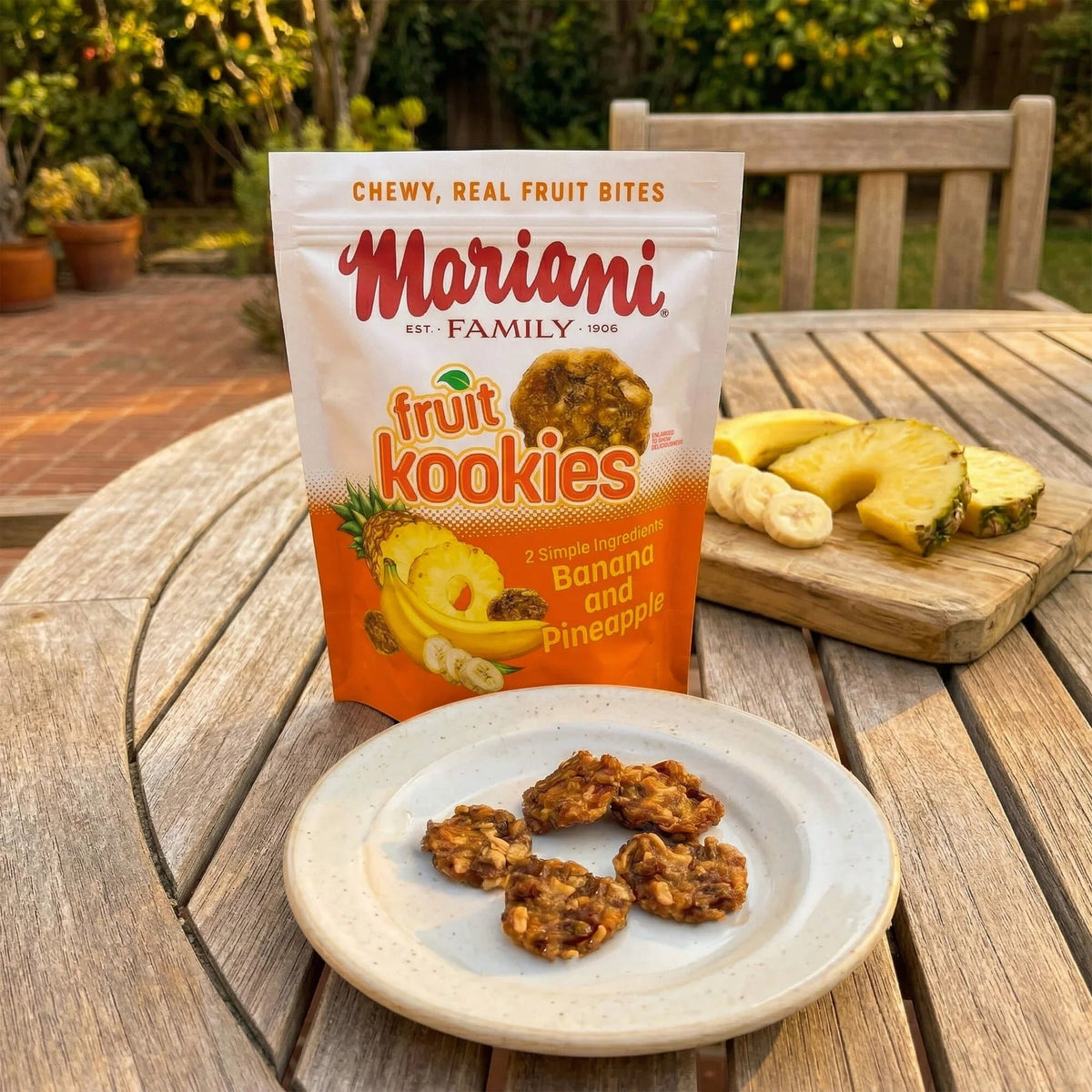 Fruit Kookies Banana Pineapple