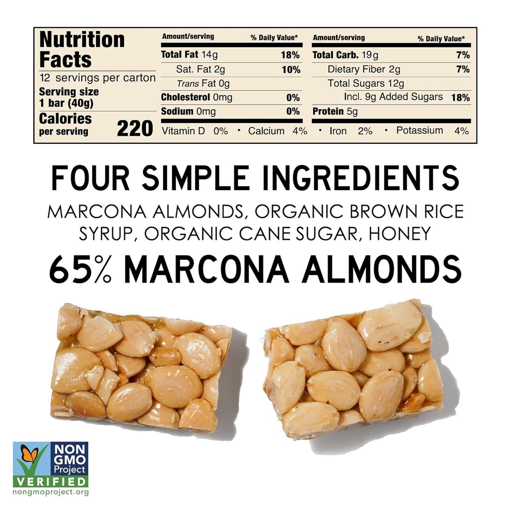 Nut Bars - Marcona Almond (12 CT)