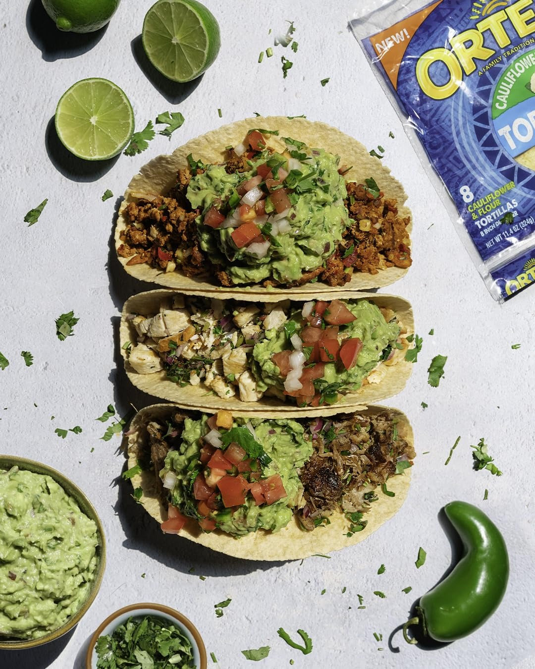 Cauliflower Flour Tortillas (8 CT)