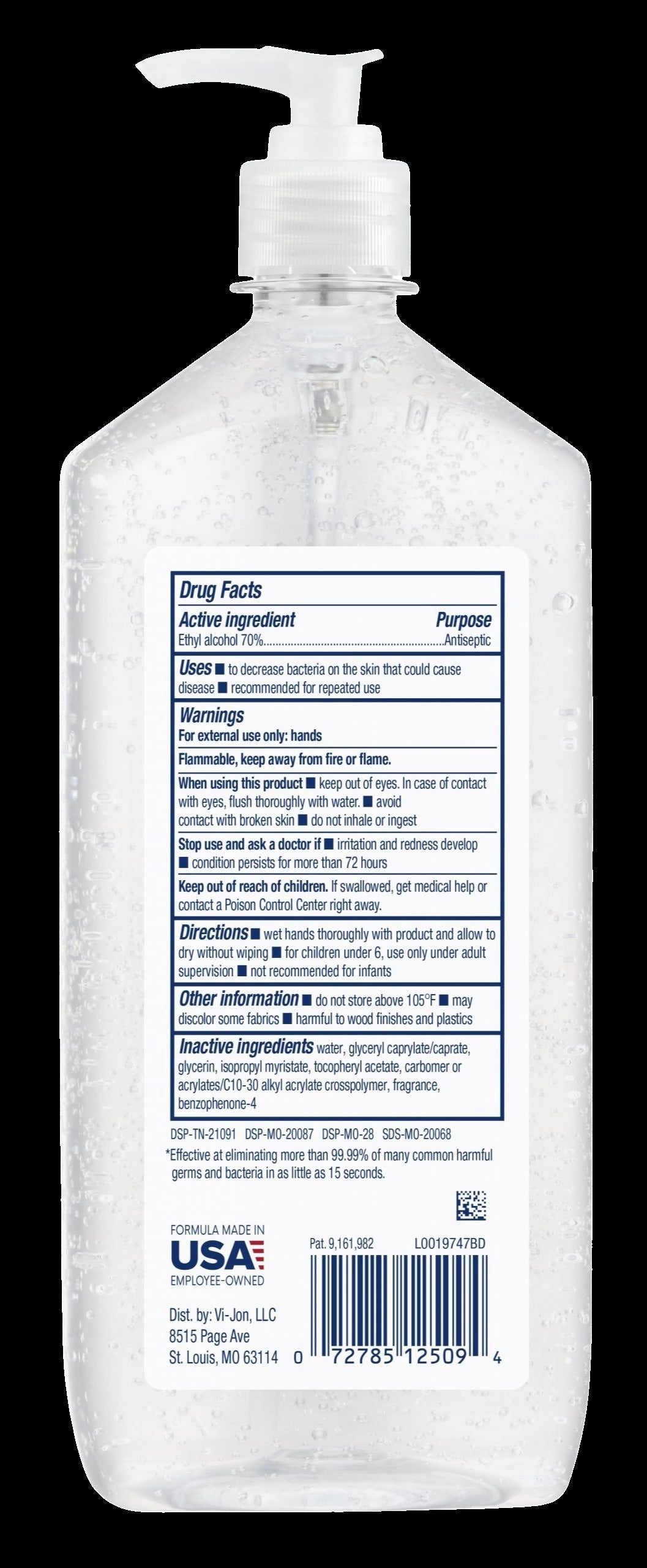 Advanced Moisturizing Hand Sanitizer (3 Pack)