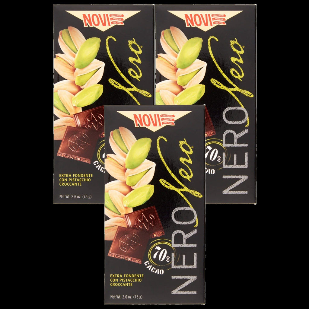 Nero Pistachio Dark Chocolate Bar (3CT)