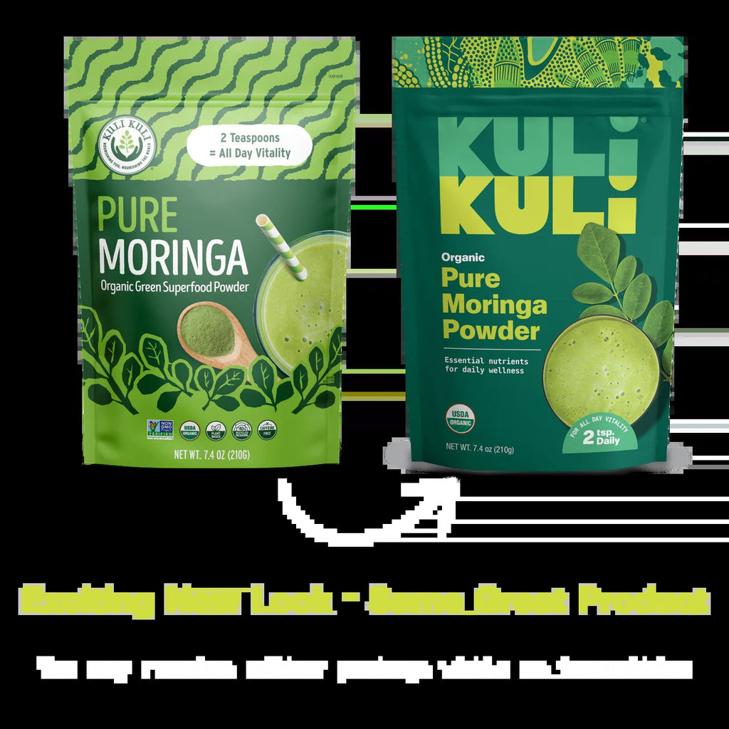 Pure Organic Moringa Vegetable Powder - Green Superfood