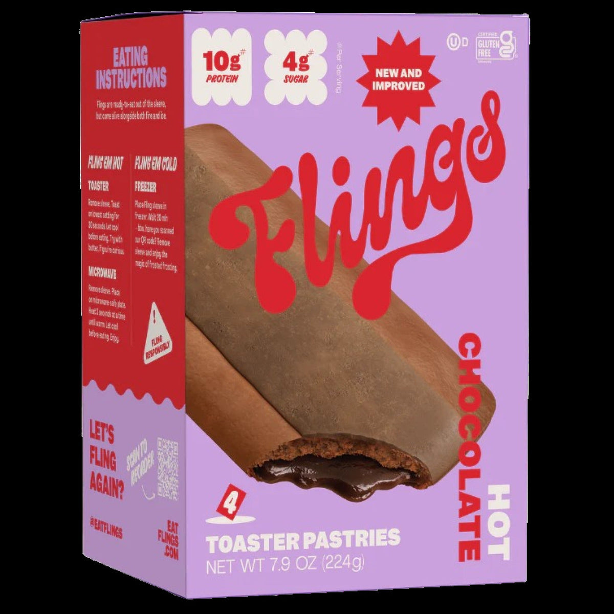 Protein Hot Chocolate Toaster Pastries