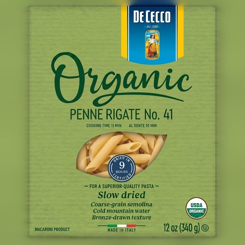 Organic Penne Rigate Pasta