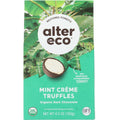 Dark Chocolate Mint Creme Truffles