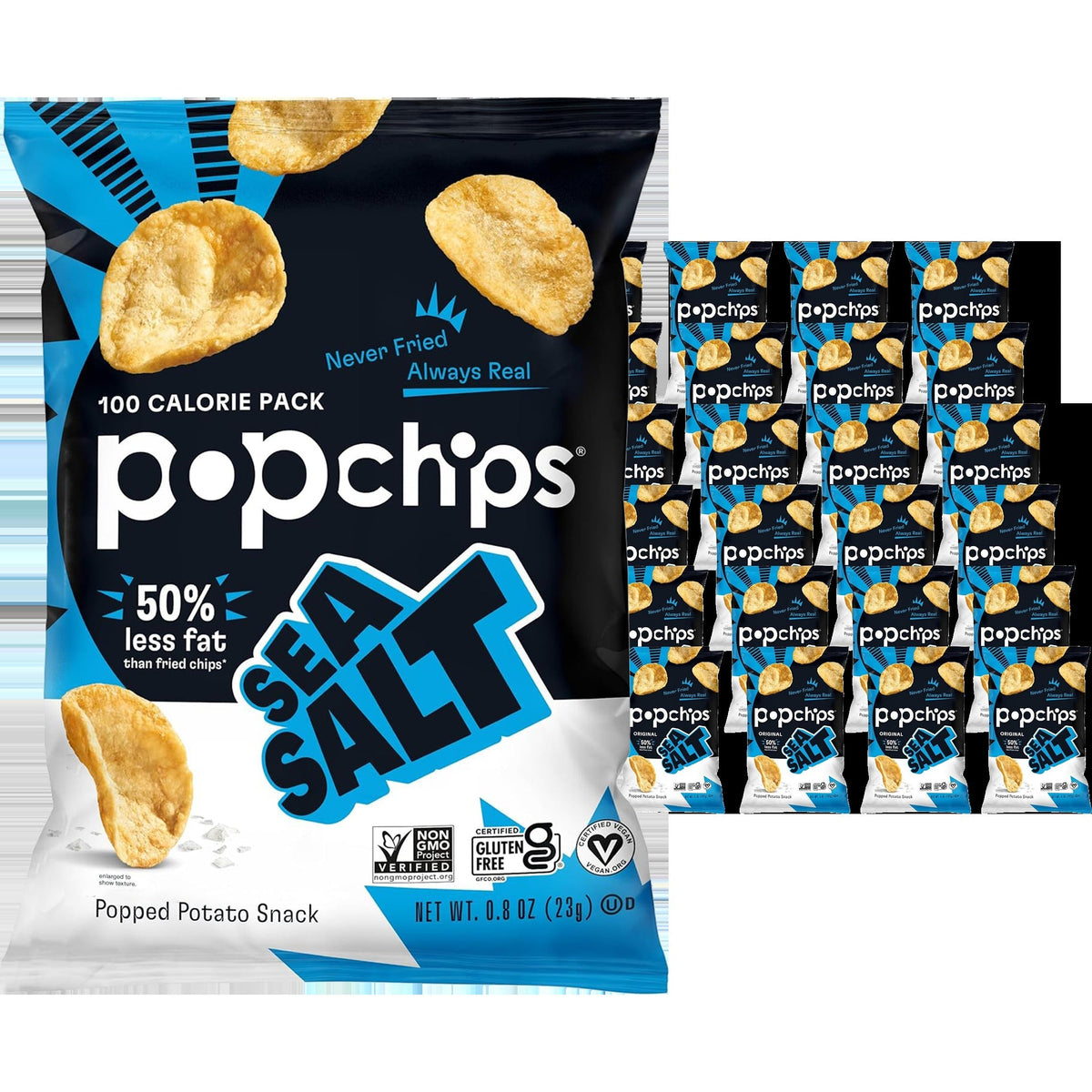 Sea Salt Potato Chips (24 Pack)