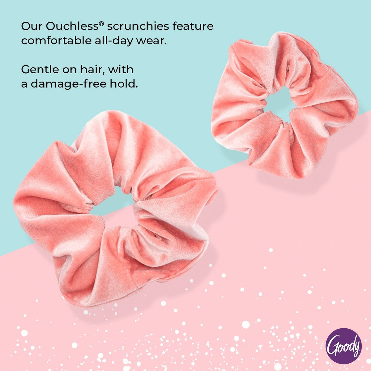 Icy Holiday Xl Scrunchie Velvet
