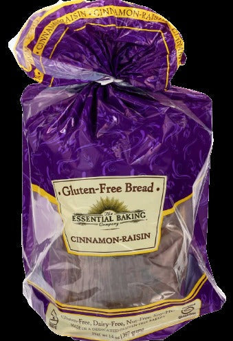 Bread Cinnamon Raisin Sliced Gf